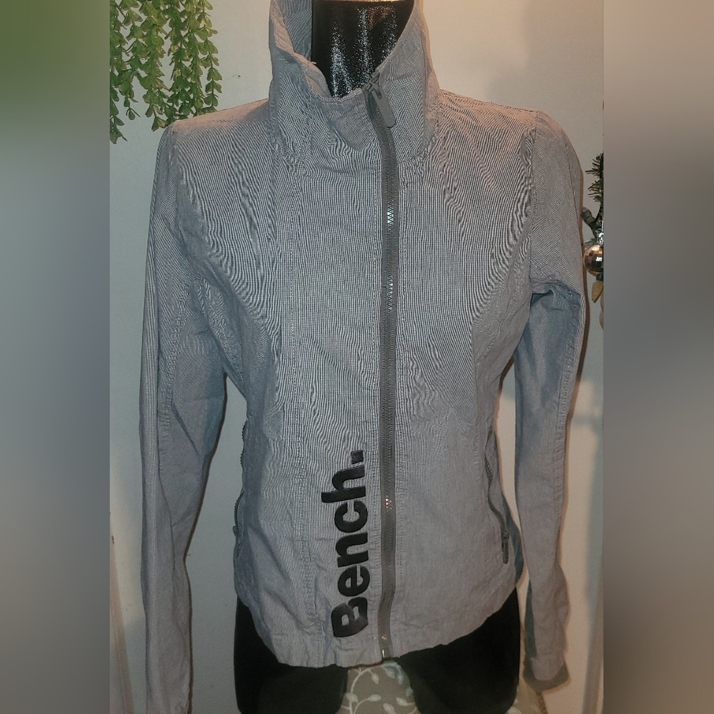 Bench Grey Zippered Jacket L